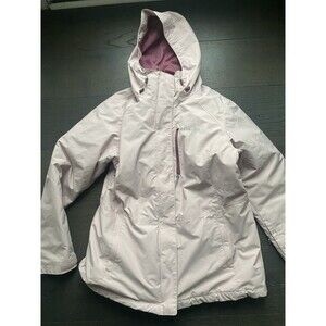Columbia Interchange Omni-Heat Winter Jacket Women’s LARGE Pink Hooded Ski